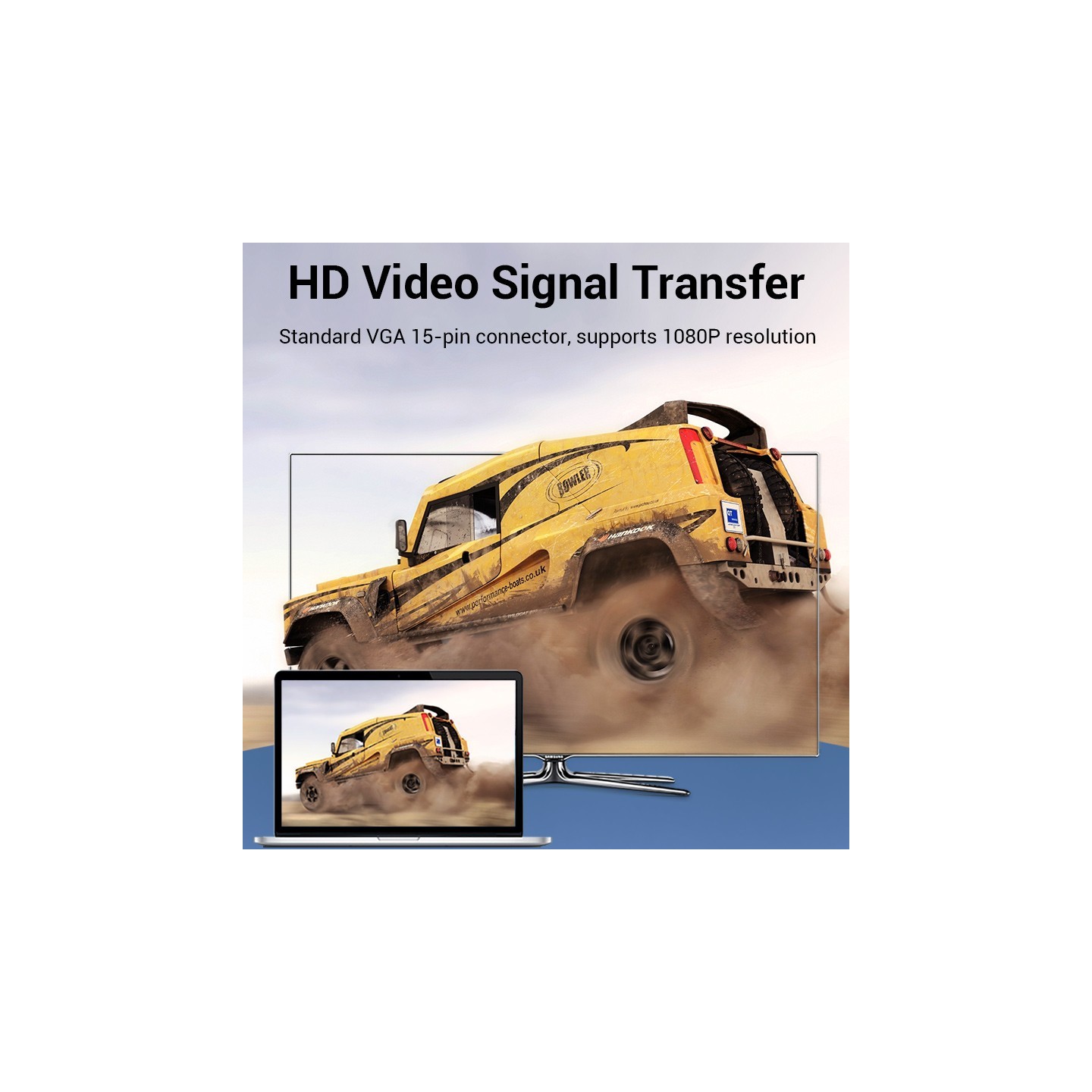 Vention VGA Coupler Female to Female - DDGB0 - Connect 2 VGA Cables — Buy in Cyprus with Fast Delivery