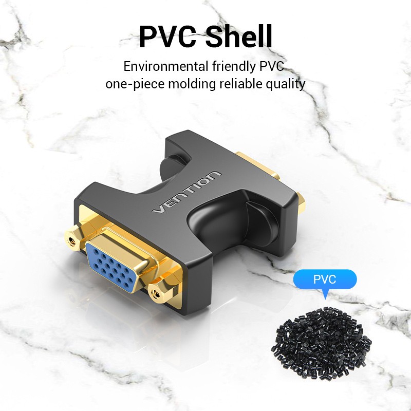 Buy Vention VGA Coupler Female to Female - DDGB0 - Connect 2 VGA Cables in Cyprus, Nicosia, Limassol, Larnaka, Pafos