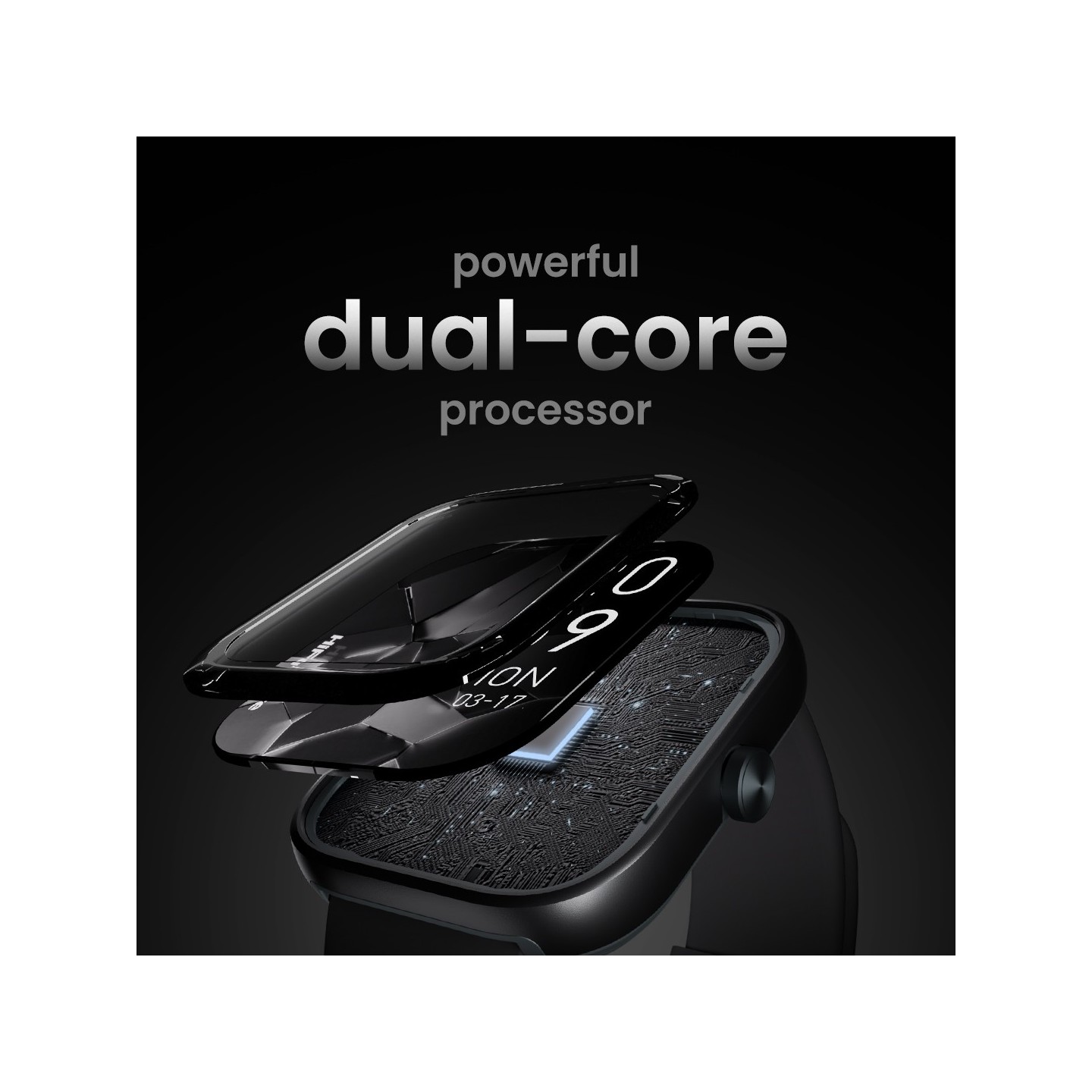 HiFuture Fashion SmartWatch - LUME - Black — Buy in Cyprus with Fast Delivery