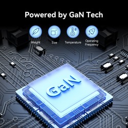 Buy Vention Charger Desktop Station 100W 2xC 2xA+240W Cable Black - FBSBG-UK - 1... in Cyprus, Nicosia, Limassol, Larnaka, Pafos