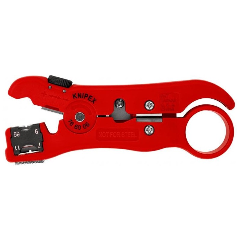 Buy Knipex Universal Wire Stripper - 166006SB - Coax & Data in Cyprus, Nicosia, Limassol, Larnaka, Pafos