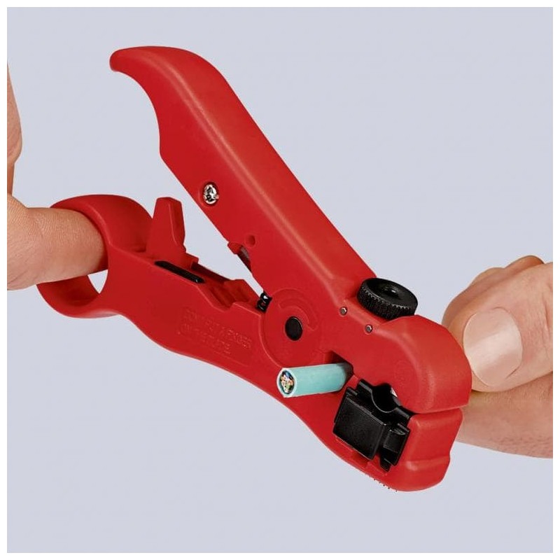 Buy Knipex Universal Wire Stripper - 166006SB - Coax & Data in Cyprus, Nicosia, Limassol, Larnaka, Pafos