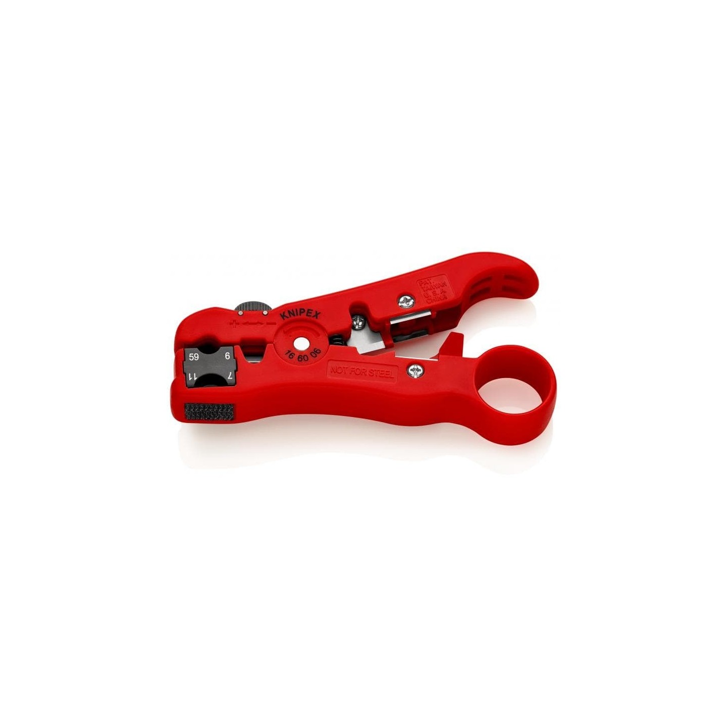 Knipex Universal Wire Stripper - 166006SB - Coax & Data — Buy in Cyprus with Fast Delivery