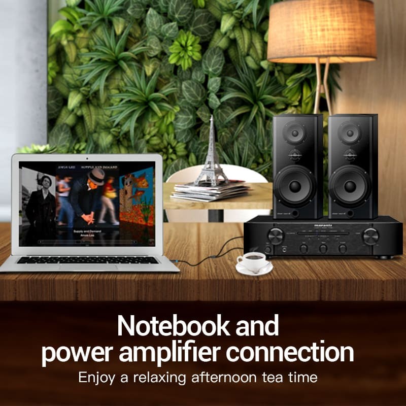 Buy Vention Audio - BACBI - 3.5mm M to 2x6.3mm M Cable 3.0m in Cyprus, Nicosia, Limassol, Larnaka, Pafos