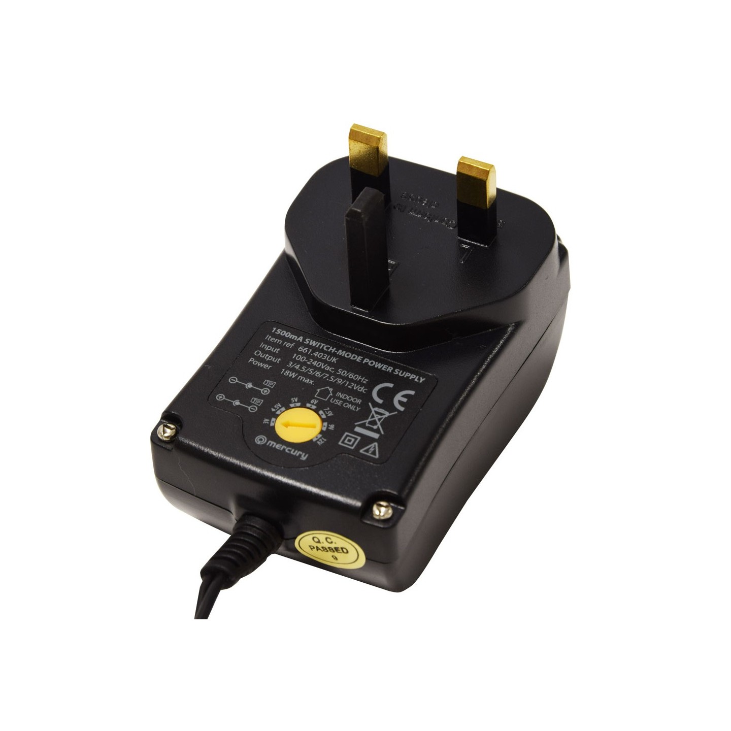 Mercury Switch-Mode Power Supply - 661.403UK - 1500mA — Buy in Cyprus with Fast Delivery