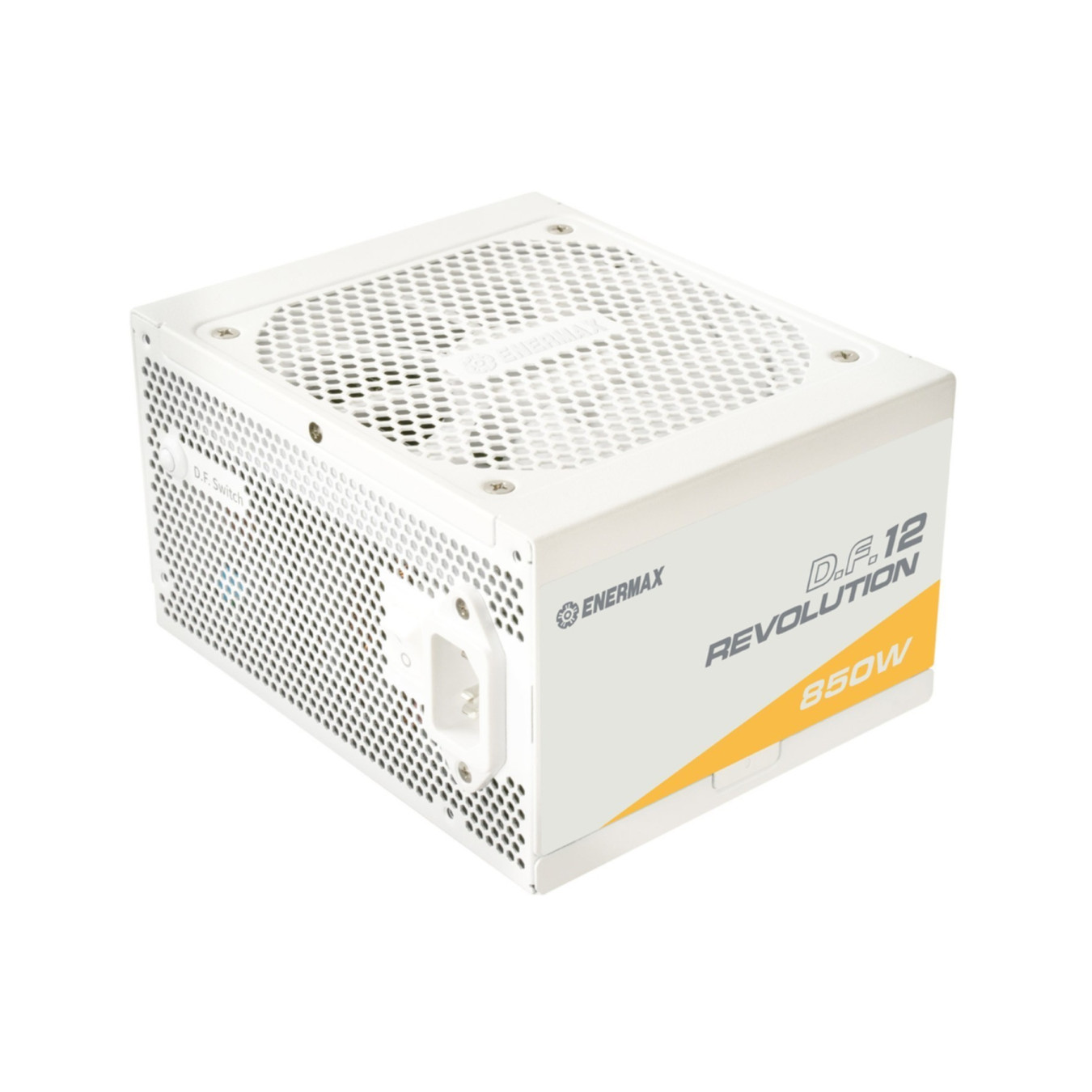 Enermax Revolution D.F.12 ETV80G-W - 850W ATX 3.1 Power Supply - Fully-Modular, 80 PLUS Gold, White