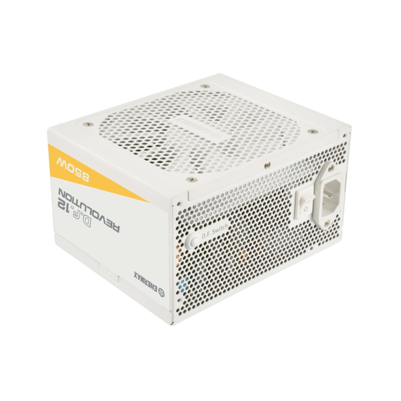 Enermax Revolution D.F.12 ETV80G-W - 850W ATX 3.1 Power Supply - Fully-Modular, 80 PLUS Gold, White
