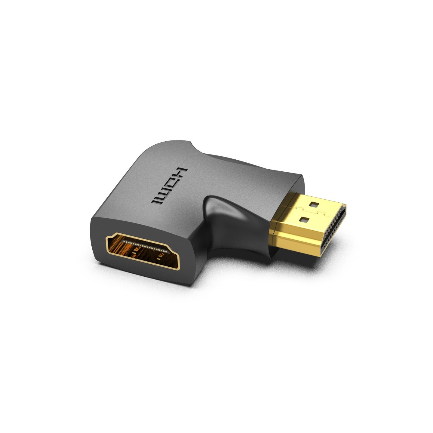 Vention HDMI Adaptor - AIPB0 - 90 Degree Vertical Flat 4K60Hz — Buy in Cyprus with Fast Delivery