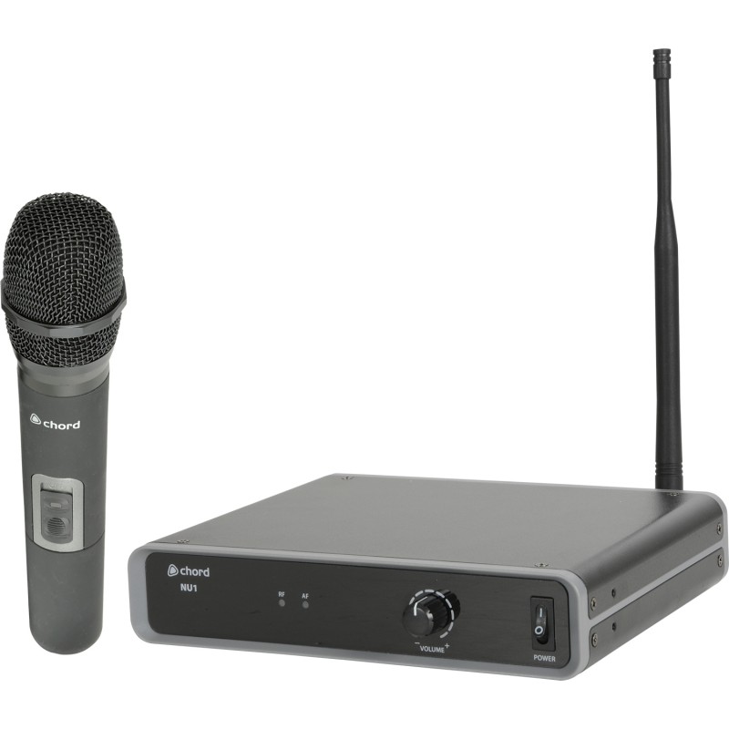 Buy Chord UHF Wireless Handheld Microphone - NU1-H - 863.1MHz 171.981UK in Cyprus, Nicosia, Limassol, Larnaka, Pafos