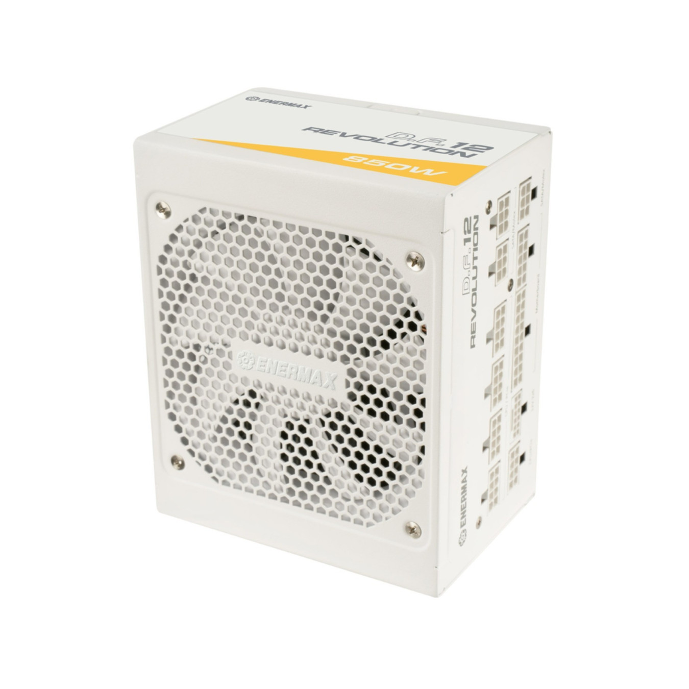 Enermax Revolution D.F.12 ETV80G-W - 850W ATX 3.1 Power Supply - Fully-Modular, 80 PLUS Gold, White