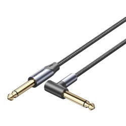 Buy Vention AUDIO - BKEHJ - 6.3mm M-M Braided Cable Right Angle 5.0m in Cyprus, Nicosia, Limassol, Larnaka, Pafos