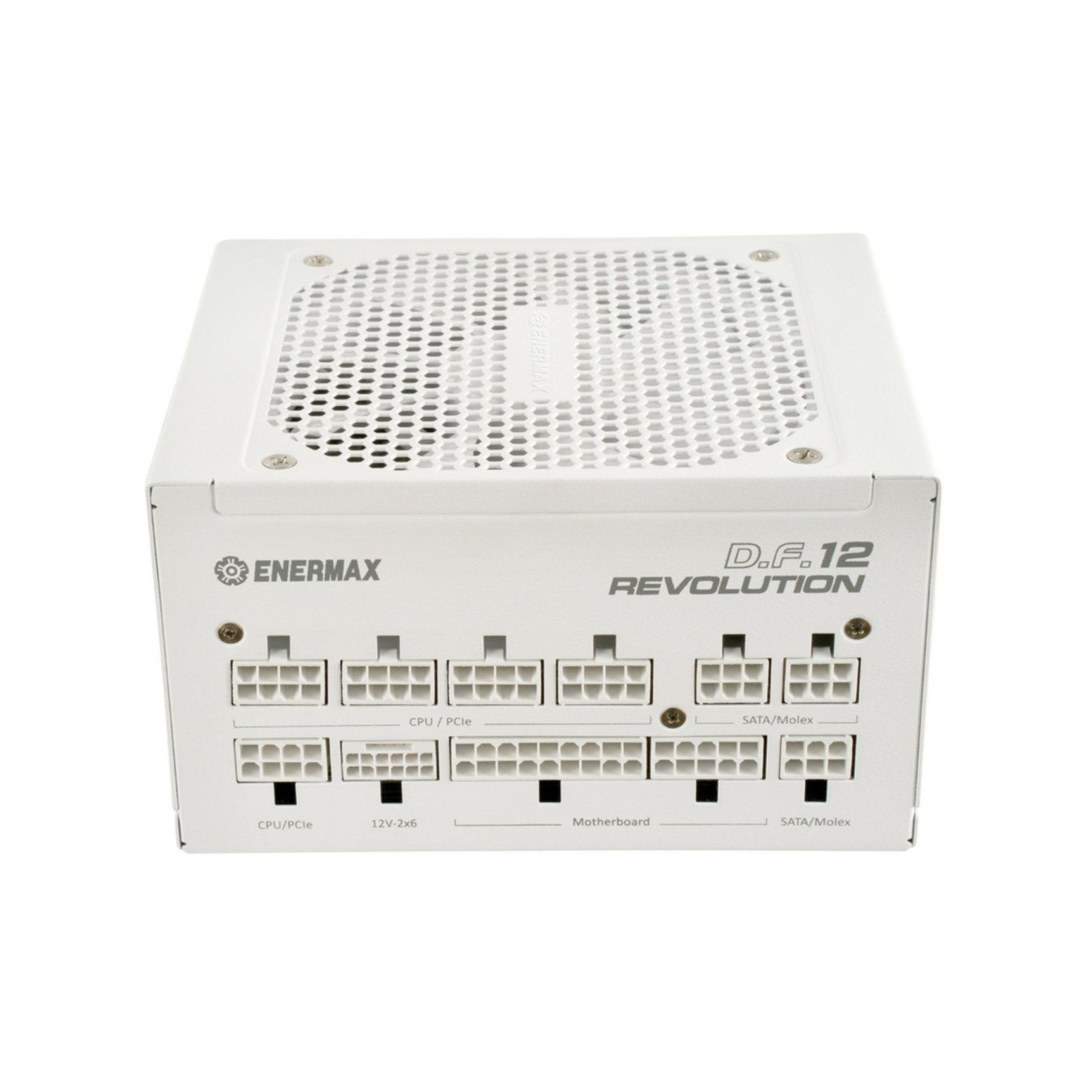 Enermax Revolution D.F.12 ETV80G-W - 850W ATX 3.1 Power Supply - Fully-Modular, 80 PLUS Gold, White