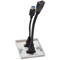 Buy AV:Link Wall Plate - 122.398UK - USB-A HDMI 8K in Cyprus, Nicosia, Limassol, Larnaka, Pafos