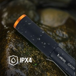 Buy Uniross USB Rechargeable Torch - GX200 - IP44 Waterproof Aluminium 300 lumen... in Cyprus, Nicosia, Limassol, Larnaka, Pafos