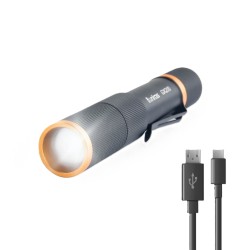Buy Uniross USB Rechargeable Torch - GX200 - IP44 Waterproof Aluminium 300 lumen... in Cyprus, Nicosia, Limassol, Larnaka, Pafos