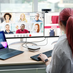 Buy j5create Conference Speakerphone USB-C Dock Pro Dual 4K RJ45 USB PD MST JCDS337 in Cyprus, Nicosia, Limassol, Larnaka, Pafos