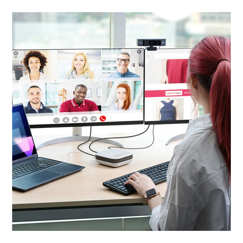 Buy j5create Conference Speakerphone USB-C Dock Pro Dual 4K RJ45 USB PD MST JCDS337 in Cyprus, Nicosia, Limassol, Larnaka, Pafos