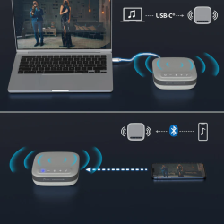 Buy j5create Conference Speakerphone USB-C Dock Pro Dual 4K RJ45 USB PD MST JCDS337 in Cyprus, Nicosia, Limassol, Larnaka, Pafos