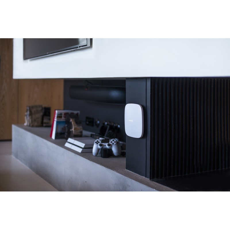 Buy AJAX TCP-IP GSM Alarm Hub - White in Cyprus, Nicosia, Limassol, Larnaka, Pafos