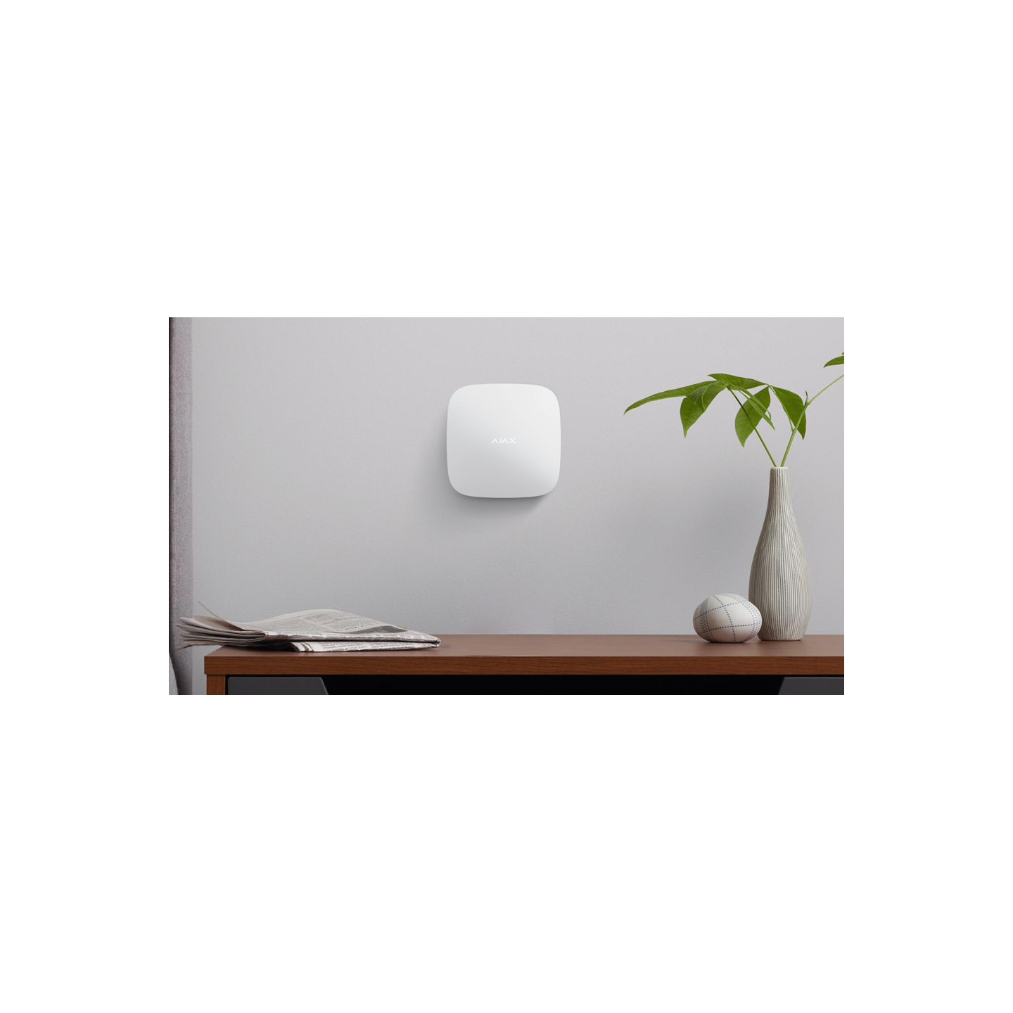 AJAX TCP-IP GSM Alarm Hub - White — Buy in Cyprus with Fast Delivery