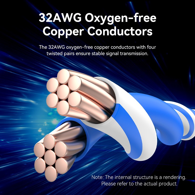 Buy Vention Network Cable - IKLBF - Cat8 STP Rotate Right Angle Slim 1.0m Black in Cyprus, Nicosia, Limassol, Larnaka, Pafos