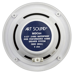 Buy Artsound 6.5'' Waterproof Speakers Round (pair) - MDC64 - 6.5'' Waterproof S... in Cyprus, Nicosia, Limassol, Larnaka, Pafos