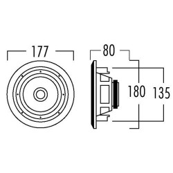 Buy Artsound 6.5'' Waterproof Speakers Round (pair) - MDC64 - 6.5'' Waterproof S... in Cyprus, Nicosia, Limassol, Larnaka, Pafos