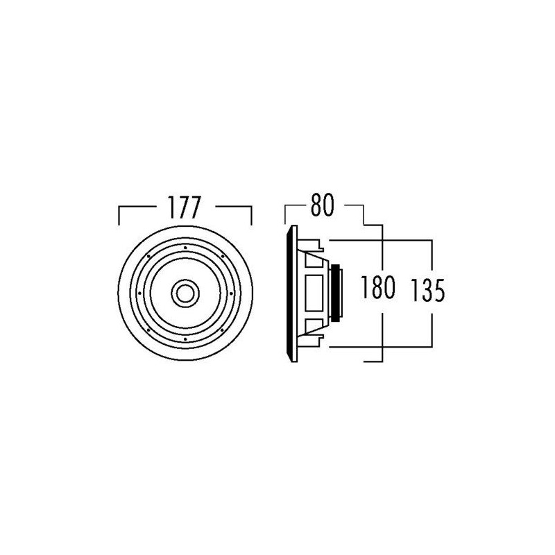 Buy Artsound 6.5'' Waterproof Speakers Round (pair) - MDC64 - 6.5'' Waterproof S... in Cyprus, Nicosia, Limassol, Larnaka, Pafos