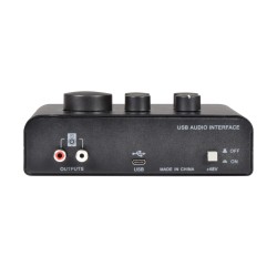 Buy Citronic USB Audio Interface - 173.650UK - 2 Mics+1 Instrum in Cyprus, Nicosia, Limassol, Larnaka, Pafos