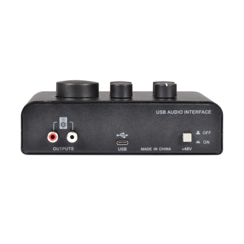 Buy Citronic USB Audio Interface - 173.650UK - 2 Mics+1 Instrum in Cyprus, Nicosia, Limassol, Larnaka, Pafos