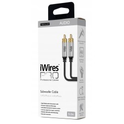 Buy Techlink iWiresPro Subwoofer RCA 5.0m - 711055 - Subwoofer RCA 5.0m in Cyprus, Nicosia, Limassol, Larnaka, Pafos