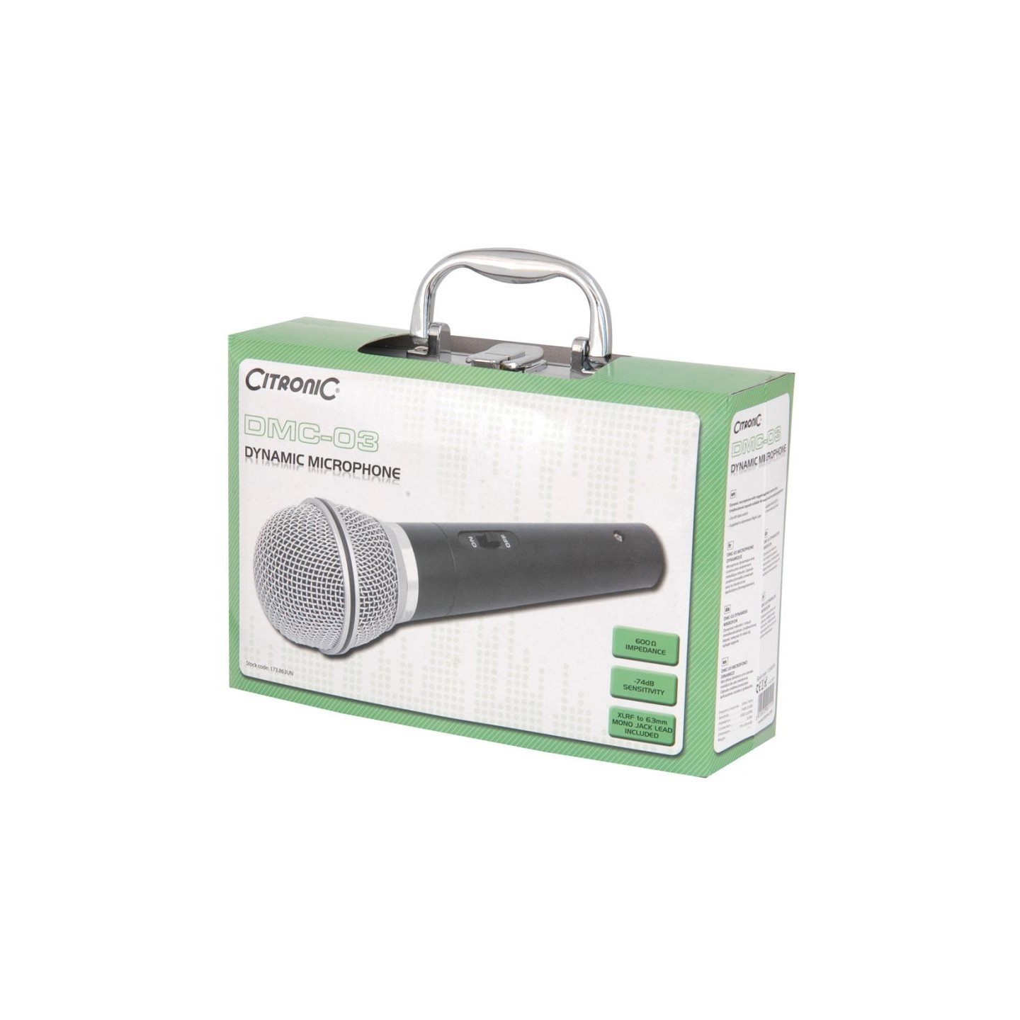 Citronic Dynamic Microphone - DMCO3 - 173.863UK — Buy in Cyprus with Fast Delivery