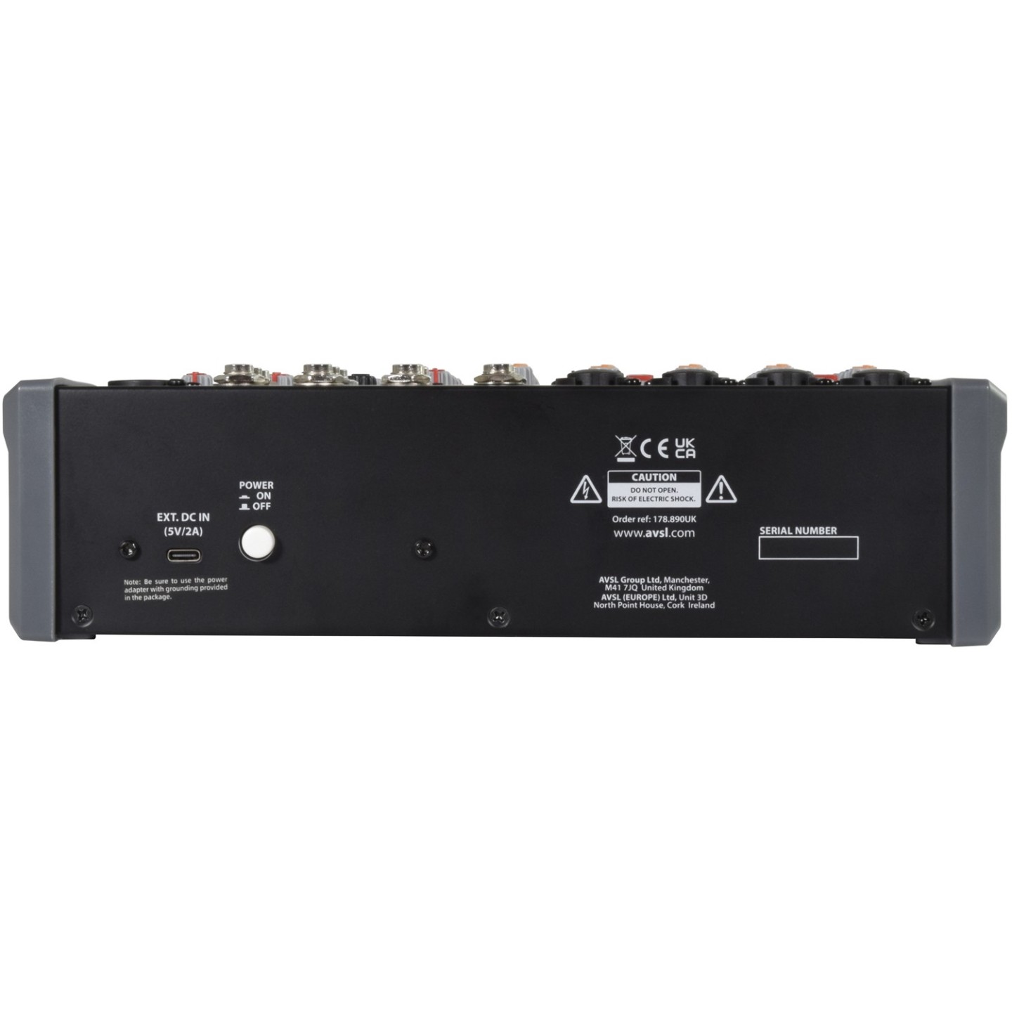 Citronic Mixer - CMB-10 - 10ch Mixer with DSP USB PC BT — Buy in Cyprus with Fast Delivery