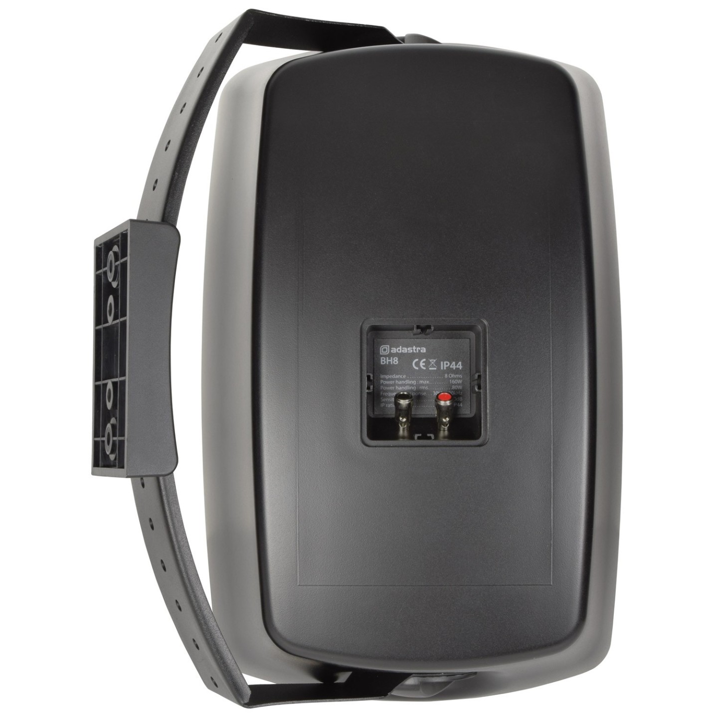 Adastra 8'' Outdoor Speakers IP44 160W Black (pair) 100.925UK - BH8 - 8'' Outdoor Speakers IP44 160W Black (pair) 100.925UK