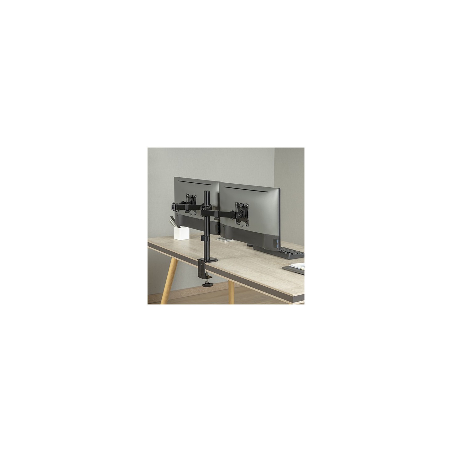 Brateck LDT66-C024 Dual Monitor Mount 17-32" up to 9kg/arm (Boxed) — Buy in Cyprus with Fast Delivery