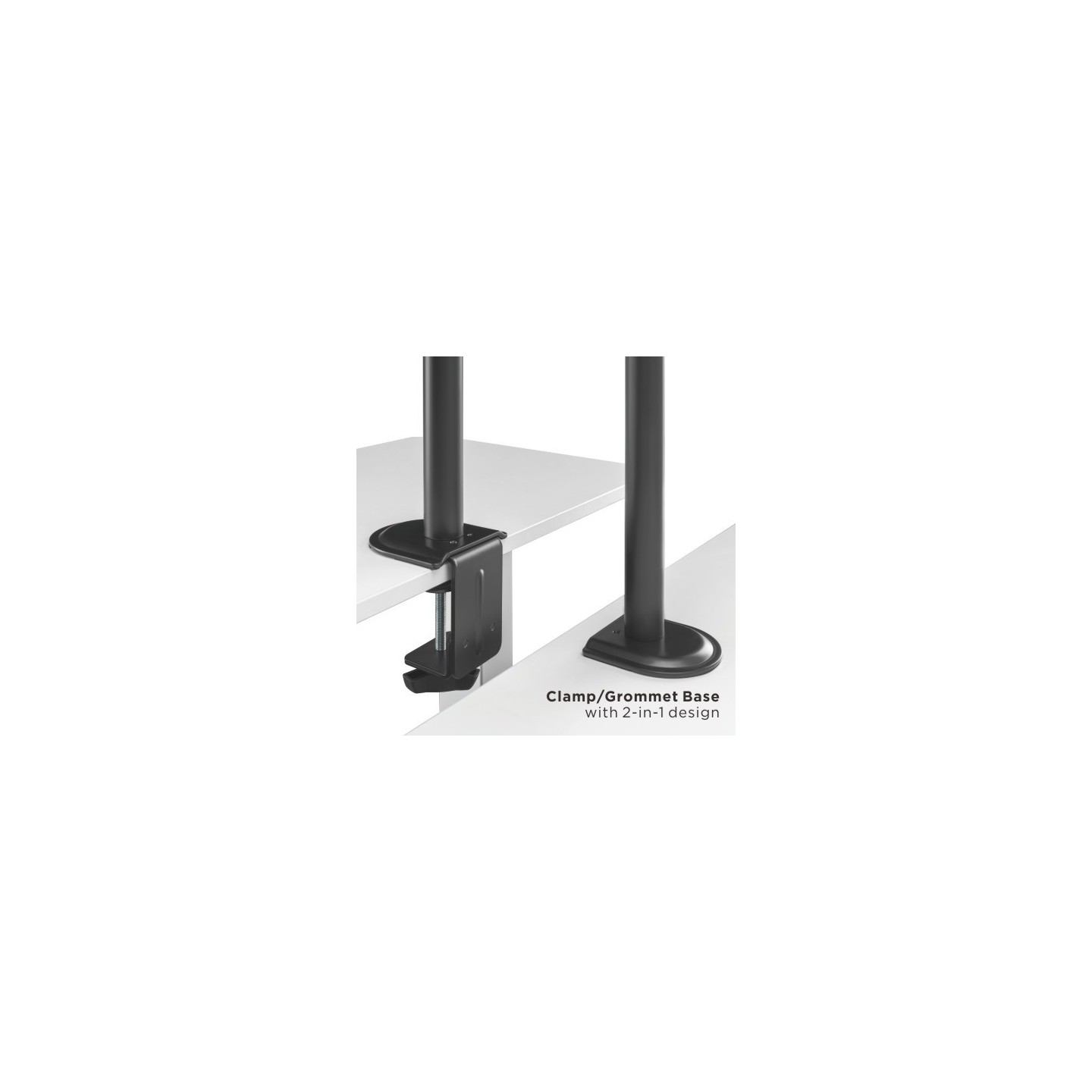 Brateck LDT66-C024 Dual Monitor Mount 17-32" up to 9kg/arm (Boxed) — Buy in Cyprus with Fast Delivery