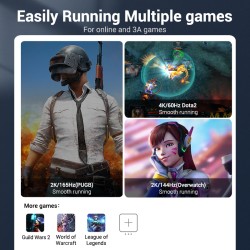 Buy Vention DisplayPort Cable - HCCBI - DP1.4 8K60Hz Braided 3.0m in Cyprus, Nicosia, Limassol, Larnaka, Pafos