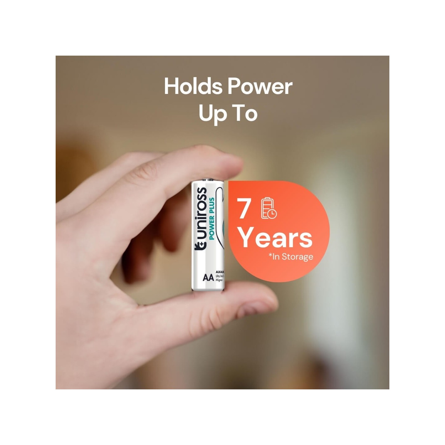 Uniross Alkaline AA Power Plus - Box of 24 Pcs — Buy in Cyprus with Fast Delivery