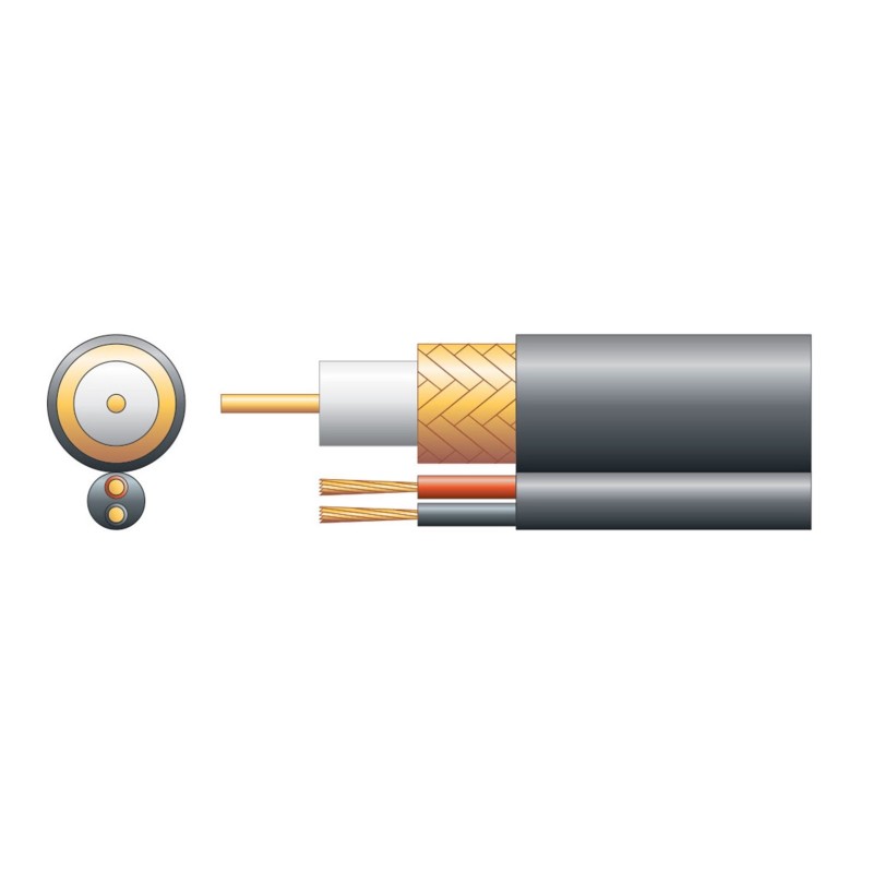 Buy Mercury RG59 Shotgun Foam Cable - 808.105UK - 100m in Cyprus, Nicosia, Limassol, Larnaka, Pafos
