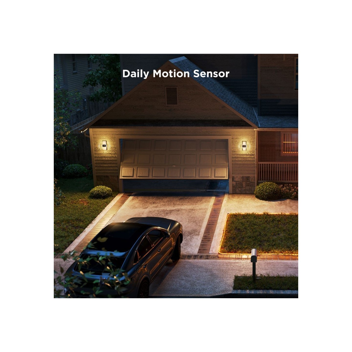 Govee Outdoor Wall Light - RGBICWW - Built-in PIR Sensor — Buy in Cyprus with Fast Delivery