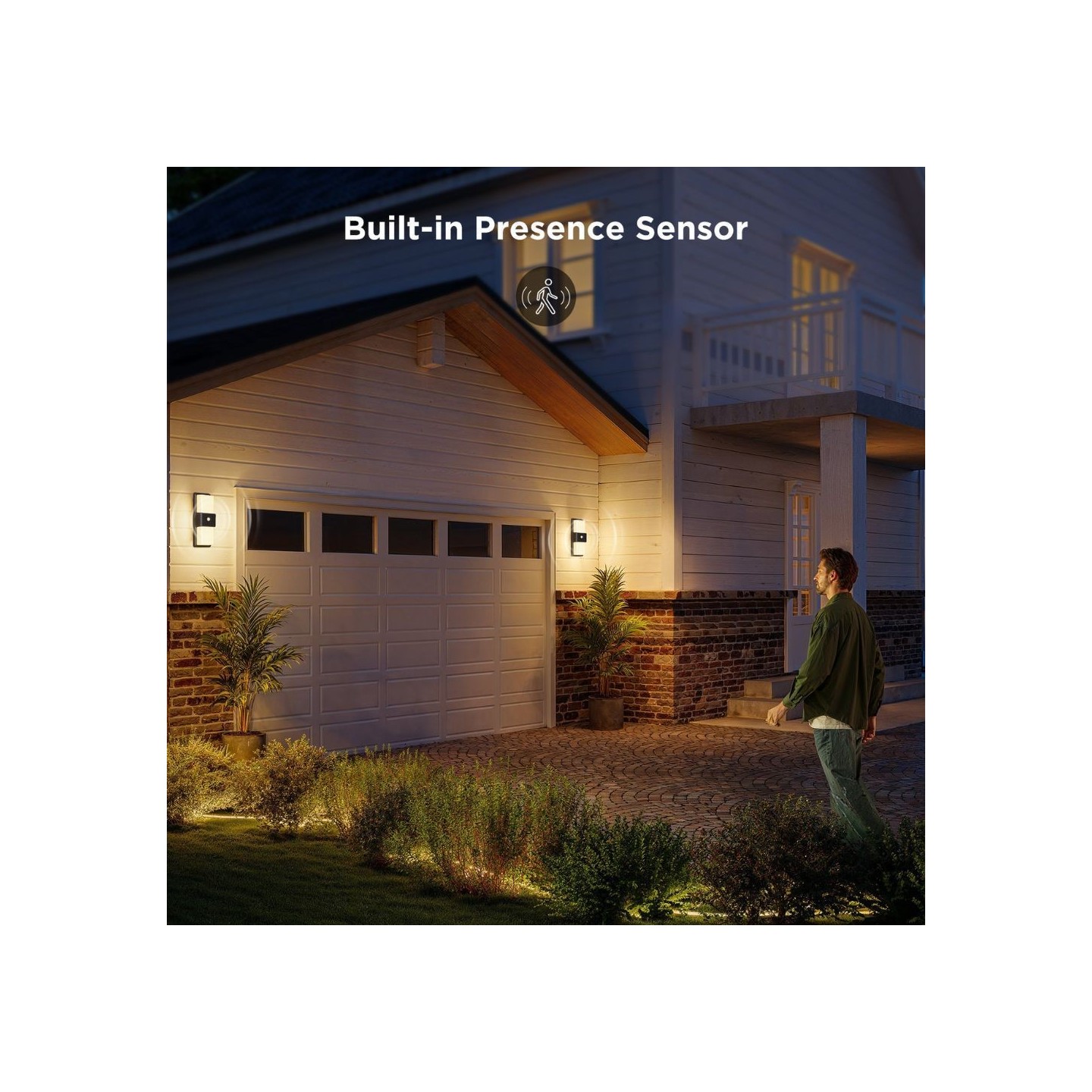 Govee Outdoor Wall Light - RGBICWW - Built-in PIR Sensor — Buy in Cyprus with Fast Delivery