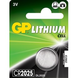 Buy GP Lithium Button Cell - 656.262UK - CR2025 - 3V 150mAh in Cyprus, Nicosia, Limassol, Larnaka, Pafos