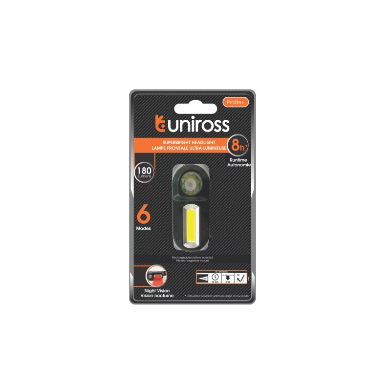 Buy Uniross Prolite Plus Rechargeable Twin LED Headlamp - ULSH04 - Rechargeable,... in Cyprus, Nicosia, Limassol, Larnaka, Pafos