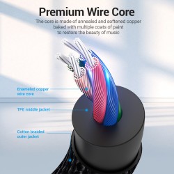 Buy Vention AUDIO - BAQHG - 3.5mm TRRS M-M Cable - 1.5m in Cyprus, Nicosia, Limassol, Larnaka, Pafos