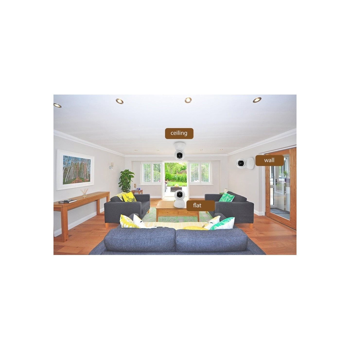 WOOX Wi-Fi Smart PTZ Camera 1080P, SD Card - R4040 - Wi-Fi Smart PTZ Camera 1080P, SD Card — Buy in Cyprus with Fast Delivery