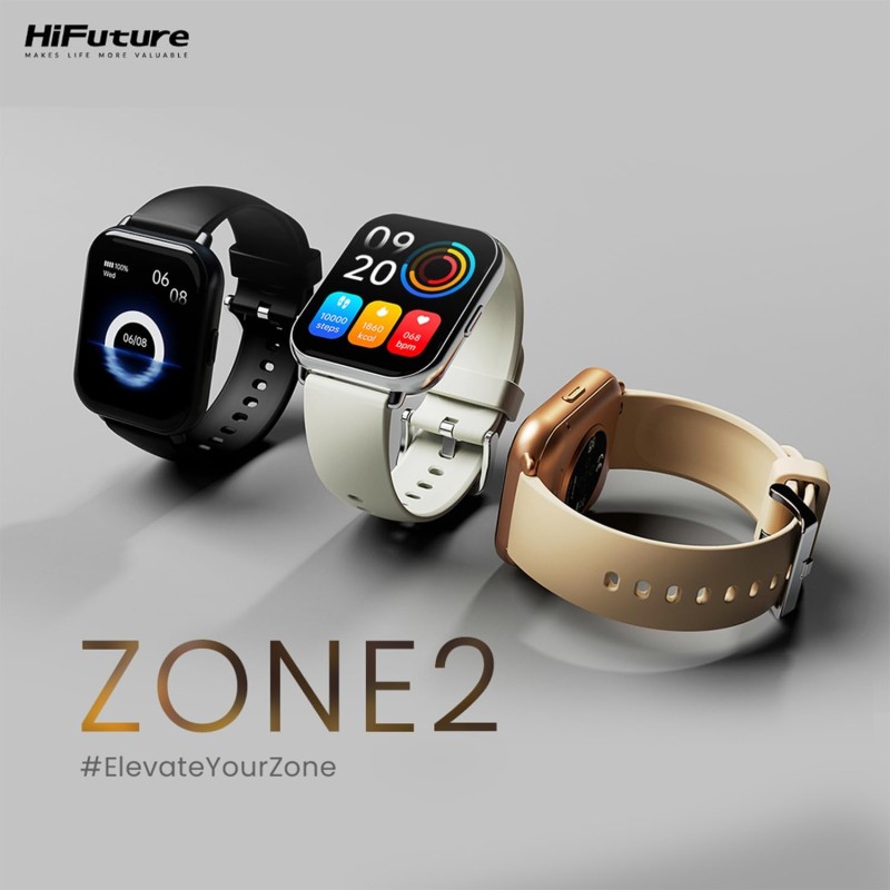 Buy HiFuture Fashion SmartWatch - ZONE2 - Black in Cyprus, Nicosia, Limassol, Larnaka, Pafos