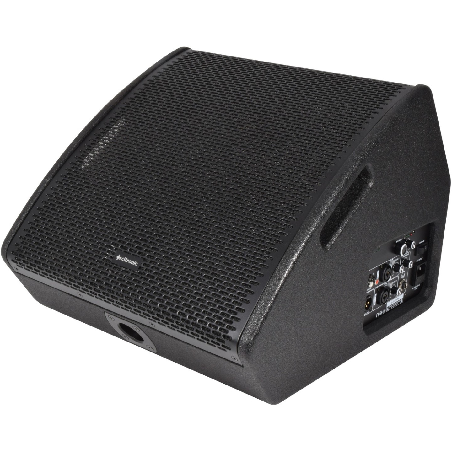 Citronic Wedge Monitor Speaker - CM12A - 12'' Active with BT 600W 178.692UK — Buy in Cyprus with Fast Delivery