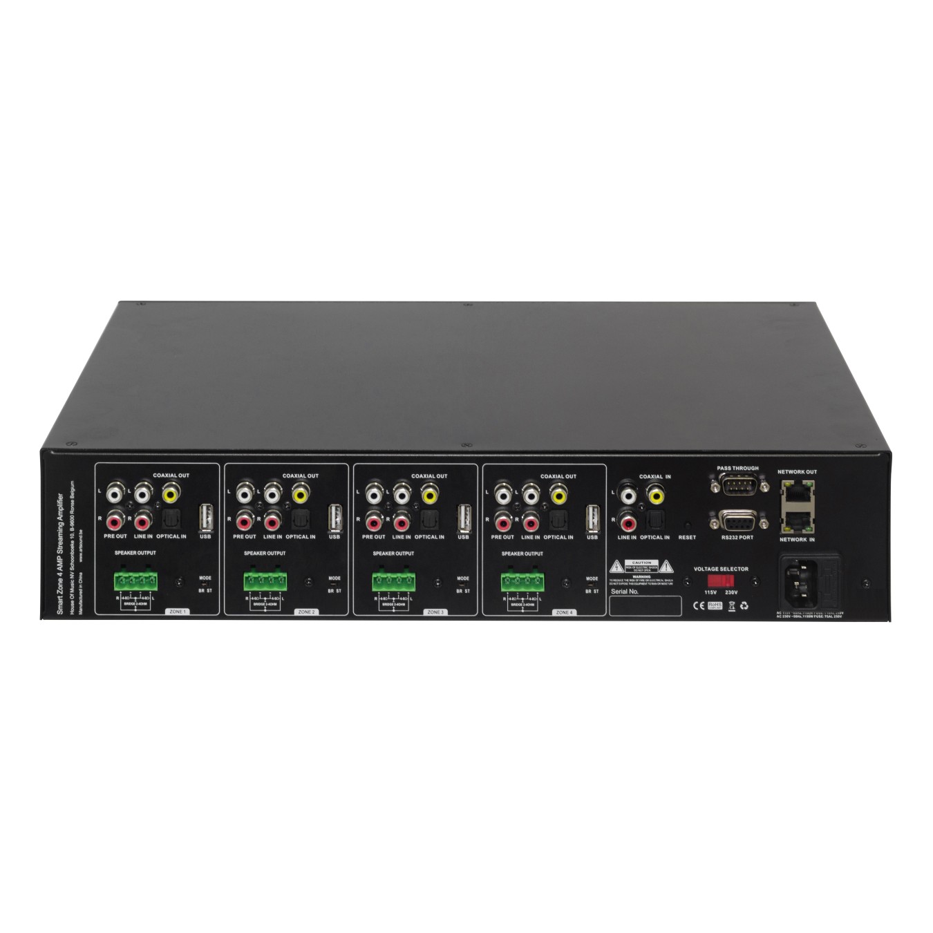 Artsound Multiroom Amplifier - SmartZone 4 - 4xZones — Buy in Cyprus with Fast Delivery