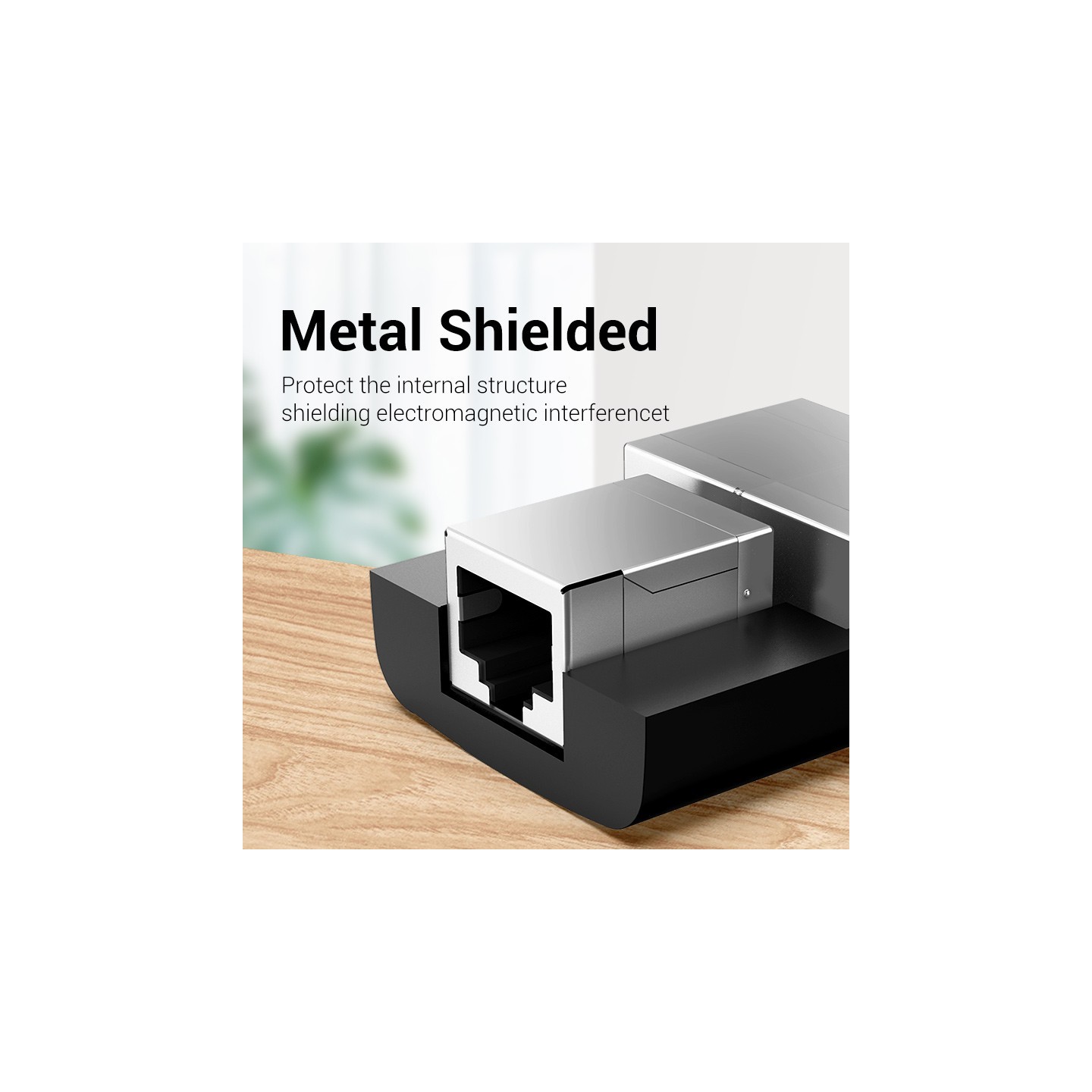 Vention Network Adapter - IPTB0 - 1 to 2 RJ45 Splitter — Buy in Cyprus with Fast Delivery