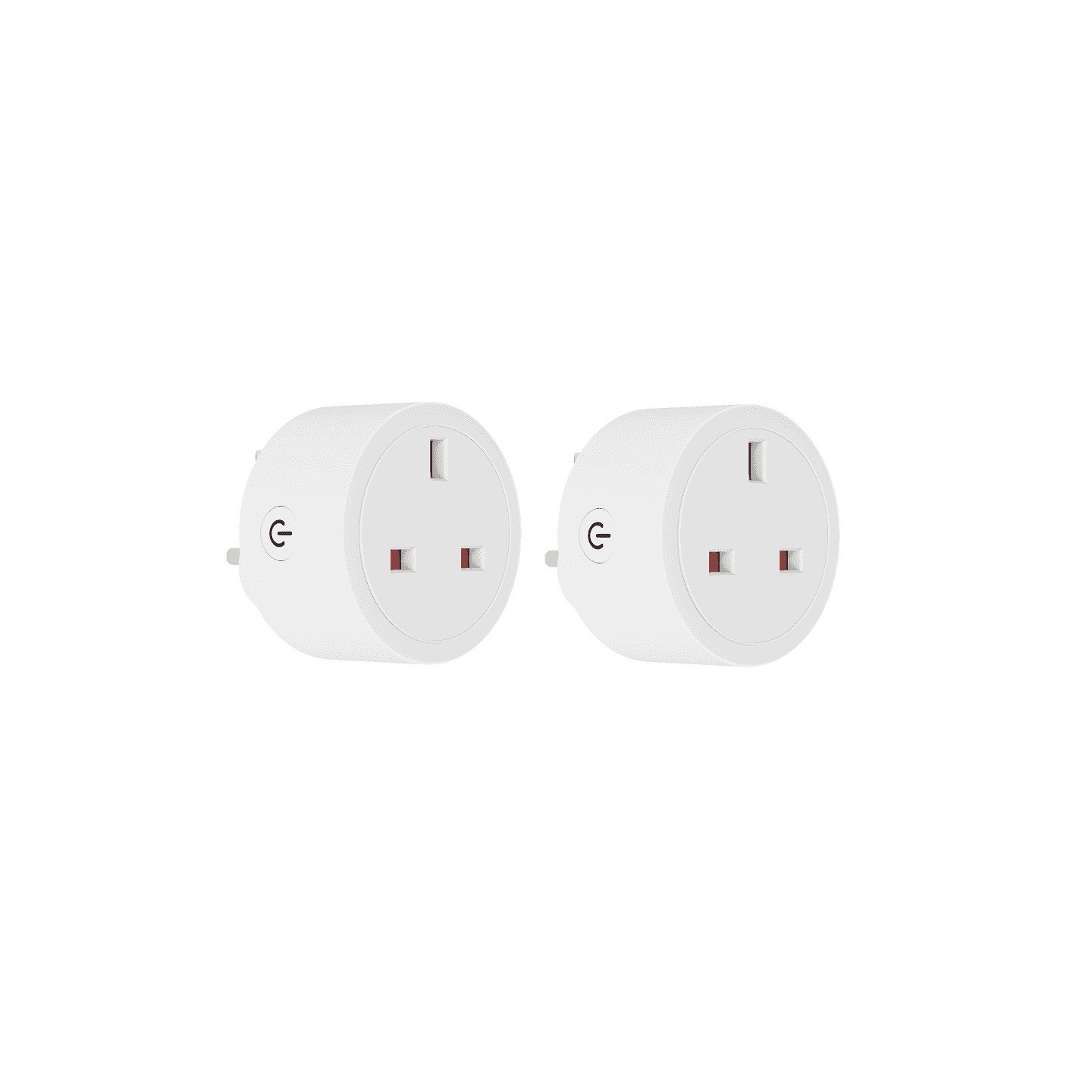 WOOX Wi-Fi Smart Plug With Power Metering 13A UK (2pack) - R6147 - Wi-Fi Smart Plug With Power Metering 13A UK (2pack)